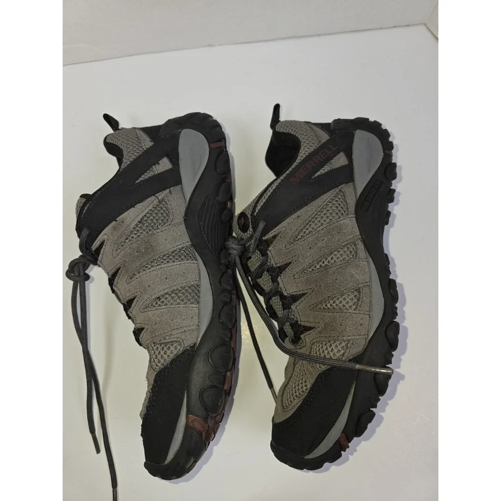 Merrell Accentor 2 Size 8.5 Mens Hiking Shoes Gray/Black J84953 Pre-Owned